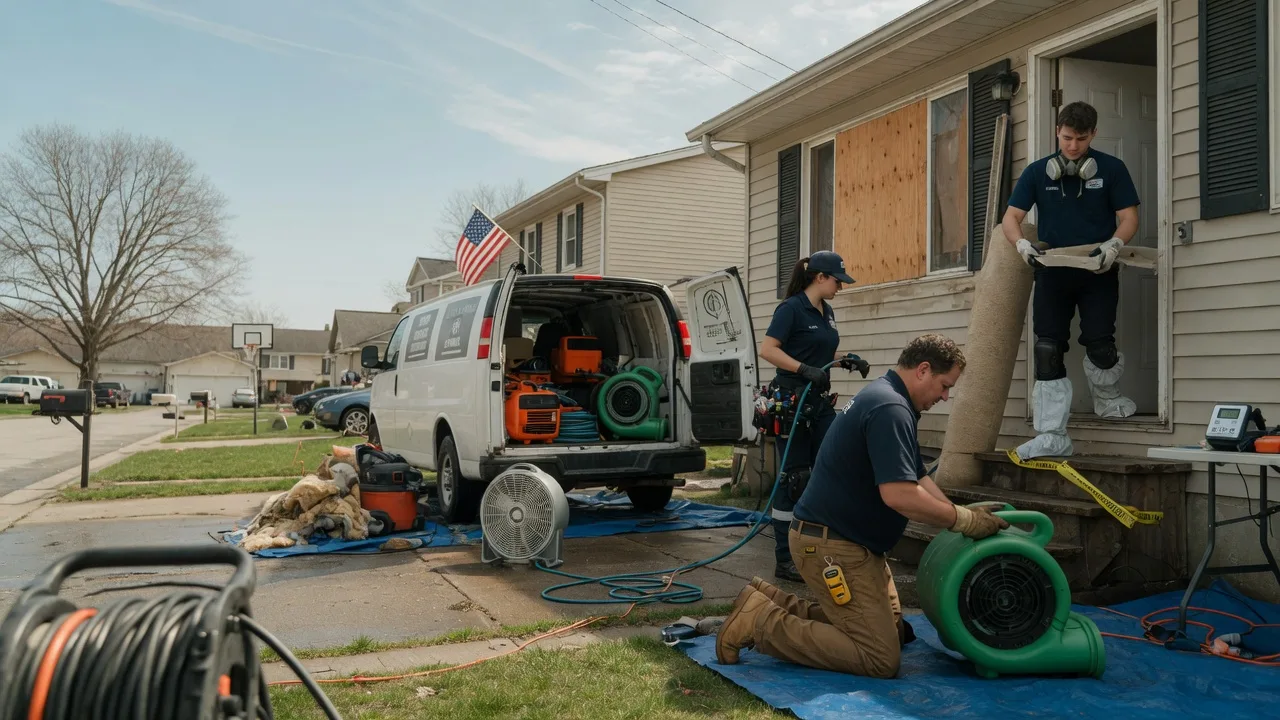 Water Damage Restoration in Argenta, IL near me